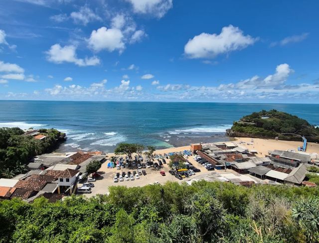 Drini Park Gunung Kidul Jogja, Wisata Wahana Baru Dekat Pantai Drini dengan Spot Foto Instagramable