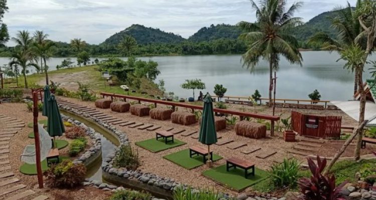 Lanakila Lake Pringsewu Lampung, Wisata Danau Viral dengan Spot Foto, Gokart, dan Camping Ground