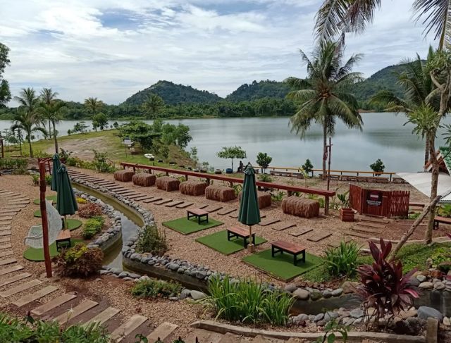 Lanakila Lake Pringsewu Lampung, Wisata Danau Viral dengan Spot Foto, Gokart, dan Camping Ground