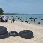 Pantai M Beach Kalianda Lampung Selatan, Wisata Pantai Indah dengan Kabin Starlight dan Spot Foto Instagramable